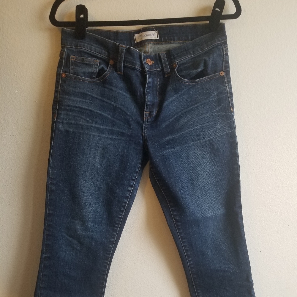 Madewell skinny skinny crop